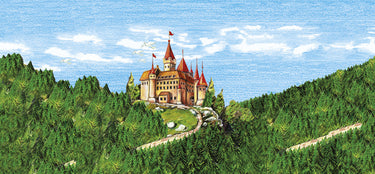 Faber castell fc-120136 kleurpotlood faber-castell castle zeskantig karton etui met 36 stuks