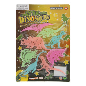 Glow in the dark dino's