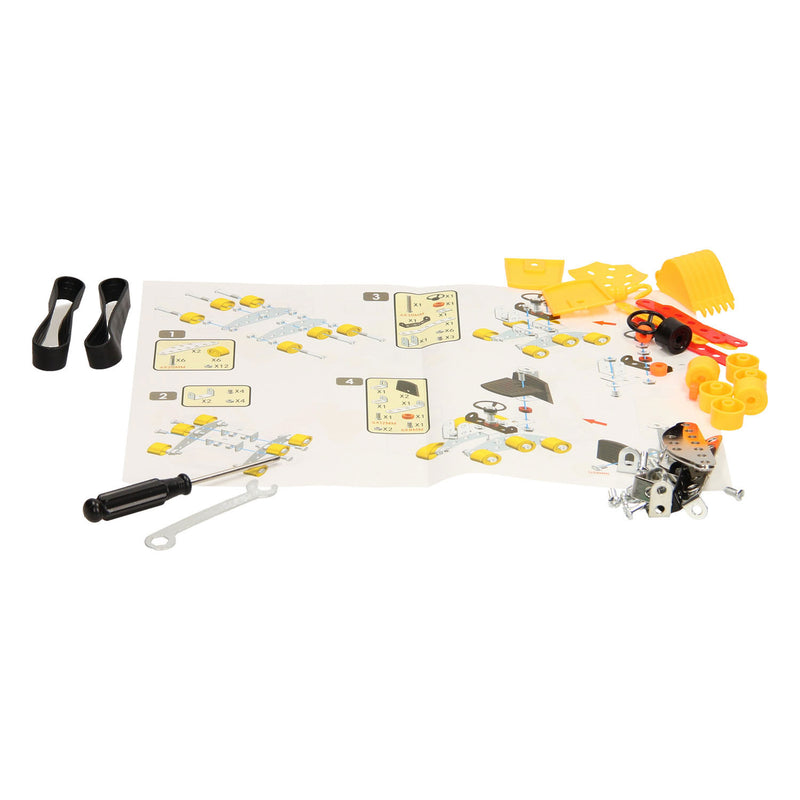 Load image into Gallery viewer, Constructieset mini graver rupsbanden, 93dlg.
