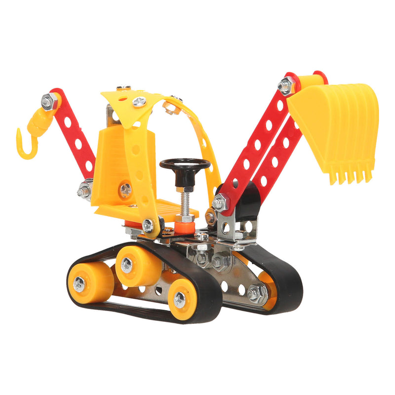 Load image into Gallery viewer, Constructieset mini graver rupsbanden, 93dlg.
