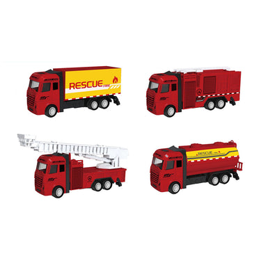 Lobbes pull back truck rood