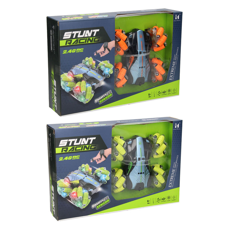 Afbeelding laden in galerijviewer, Lobbes speelgoed bv stunt racing rc bestuurbare auto
