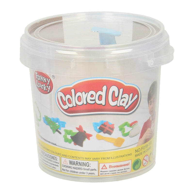 ギャラリービューアに画像をロードする, Lobbes speelgoed bv lobbes kleiset kerst opbergbox - 12 kleuren klei en uitsteekvormen.
