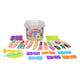 Kleiset in opbergbox fruit - 24 kleuren klei
