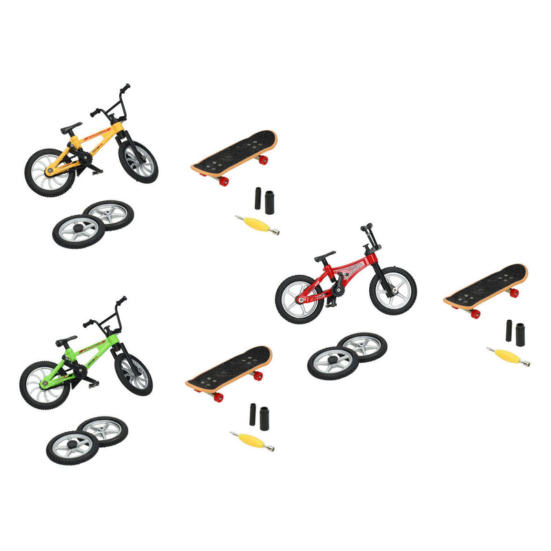 Load image into Gallery viewer, Vinger stuntfiets met accessoires
