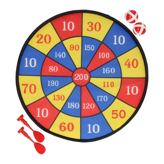 Dartspel klittenband