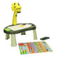 Teken projectie tafel dino, 34dlg.