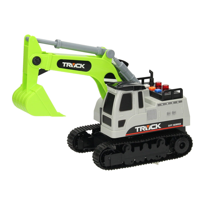 Load image into Gallery viewer, Graafmachine met rupsbanden met licht en geluid
