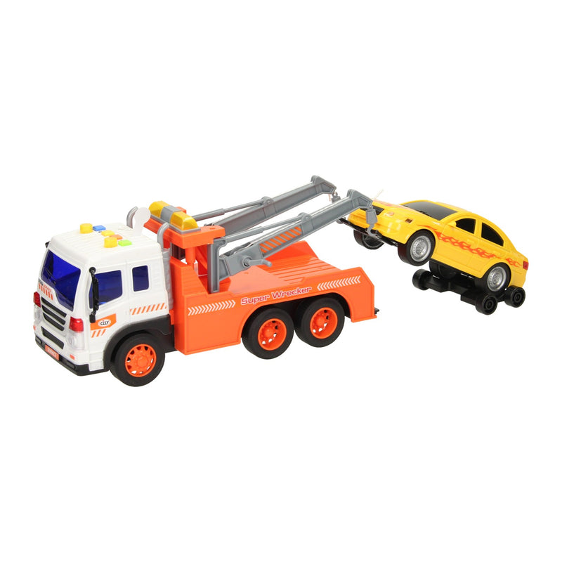 Load image into Gallery viewer, Truck afsleepwagen met licht en geluid
