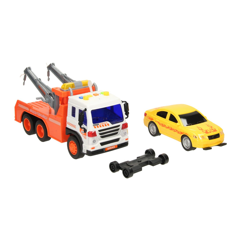 Load image into Gallery viewer, Truck afsleepwagen met licht en geluid
