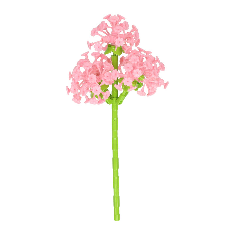 Load image into Gallery viewer, Lobbes bloemen bouwset roze - 227dlg.
