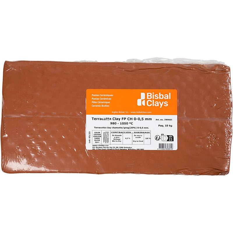 Load image into Gallery viewer, Creativ company https: www.cchobby.nl rode-klei-met-chamotte-10-kg-1-doos-789665
