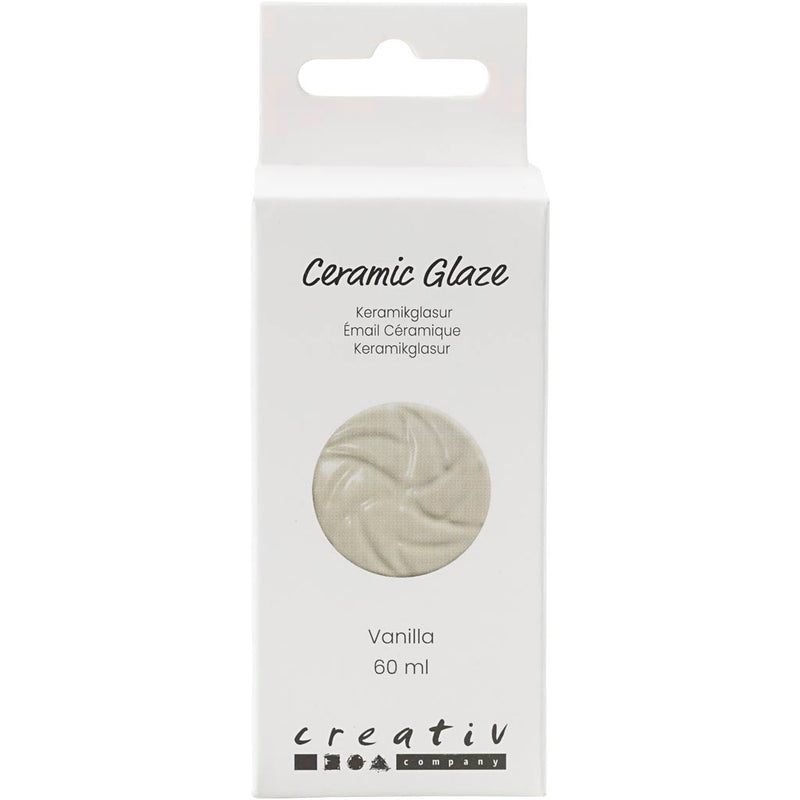Load image into Gallery viewer, Creativ company https: www.cchobby.nl keramiek-glazuur-984-1101-c-dekkend-vanilla-60-ml-1-doosje
