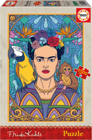 Educa - puzzel - 1500 stuks - frida kahlo