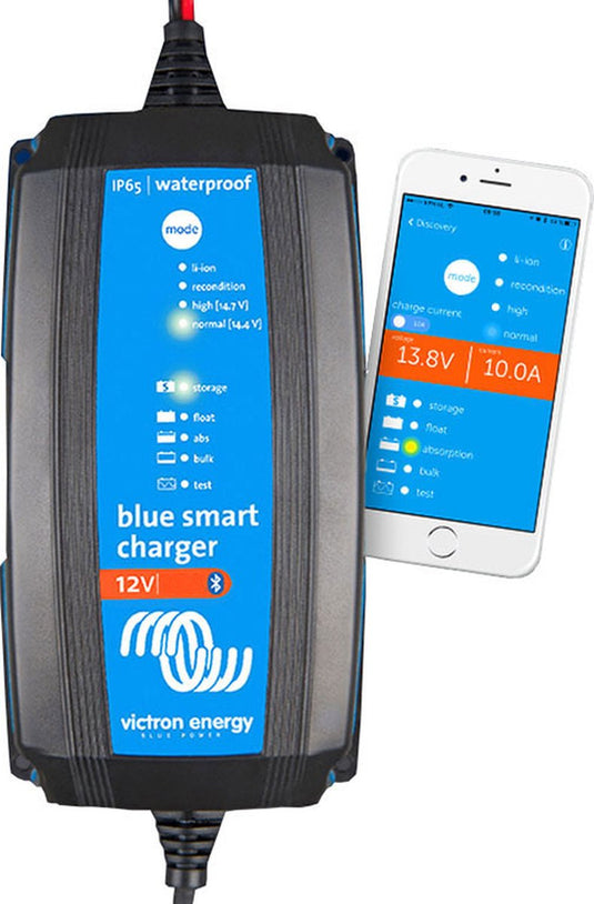Victron blue smart charger 10a - 12v acculader auto camper caravan boot