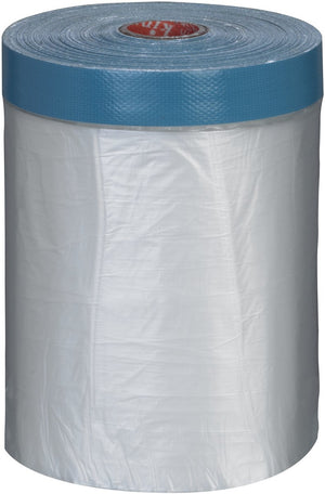 Kip 3833 - weefsel masker - blauw - 1500mmx20m - textiel afplaktape met pe-laag voor vlot afdekken - statisch hechtend voor binnen en buiten - temperatuurbestendig tot 30°c