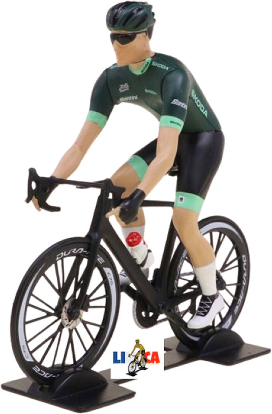 Solido tour de france groene trui drager mallot vert schaal 1:18