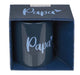 Out of the blue mok papa blauw 320ml ø8xh10cm