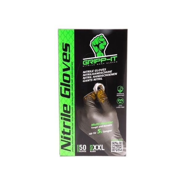 Load image into Gallery viewer, Gripp-it handschoenen nitril xxl - doos à 50 stuks
