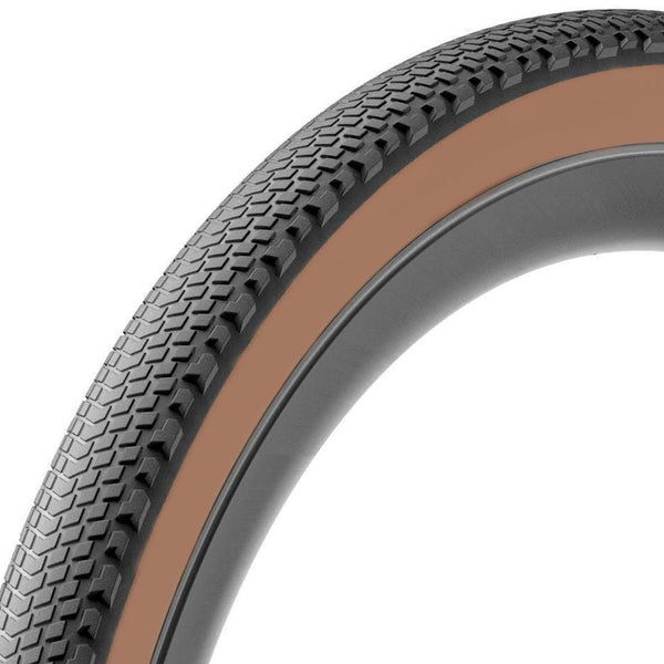 Deli tire gravel sa-300 40-622 700x38c zwart-bruin met reflectie