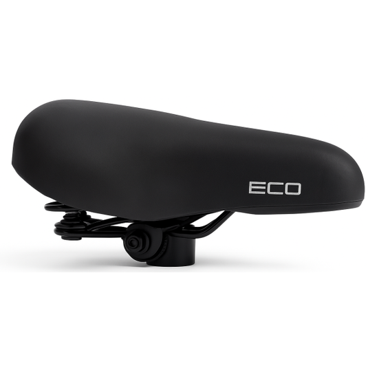Edge fietszadel city eco - zwart (werkplaatsverpakking)