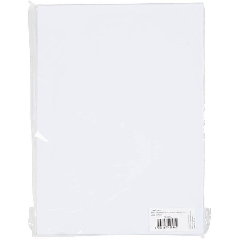 Load image into Gallery viewer, Creativ company eva foam vellen wit a4, 10st.
