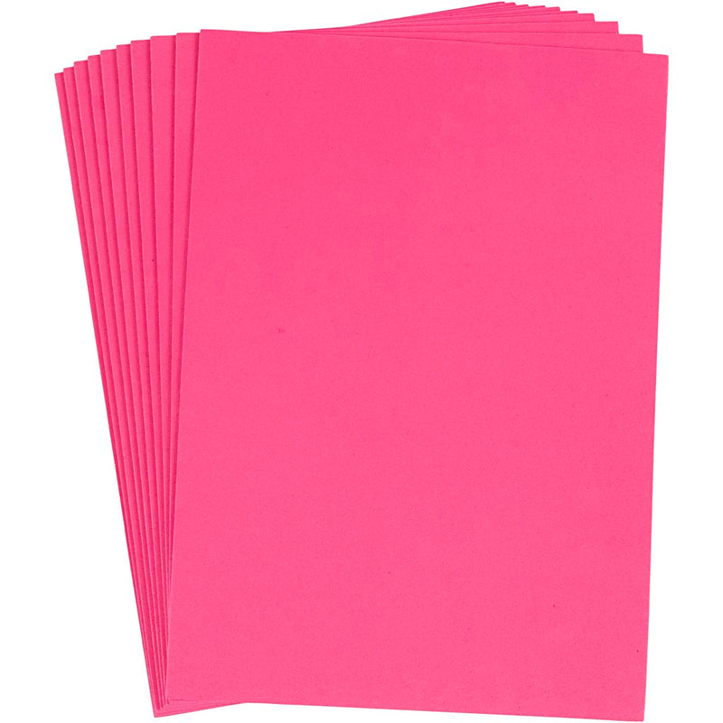 Load image into Gallery viewer, Creativ company https: www.cchobby.nl eva-foam-a4-vel-210x297-mm-dikte-2-mm-roze-10-vel-1-doos-79042
