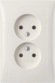 Berker s1 inbouw wandcontactdoos (wcd) 2-voudig polar wit