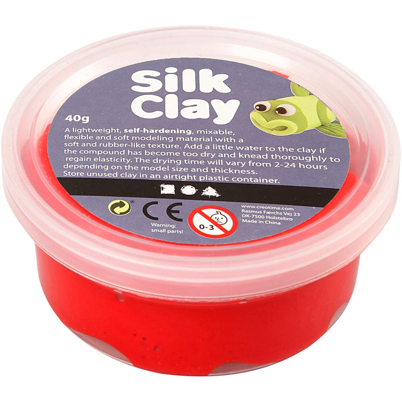 Load image into Gallery viewer, Silk clay https: www.cchobby.nl silk-clayr-rood-40-gr-1-doosje
