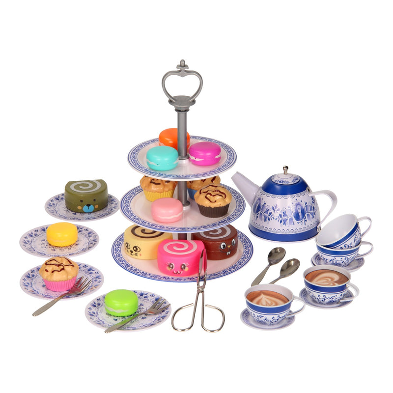 Load image into Gallery viewer, Ty theeset met etagère
