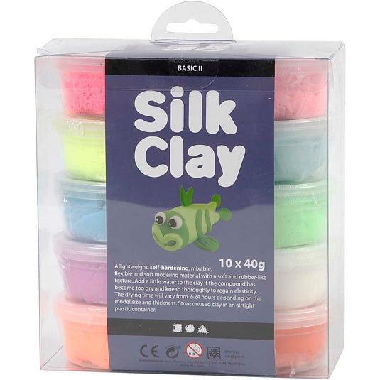 Silk clay https: www.cchobby.nl silk-clayr-basic-2-diverse-kleuren-10x40-gr-1-doos