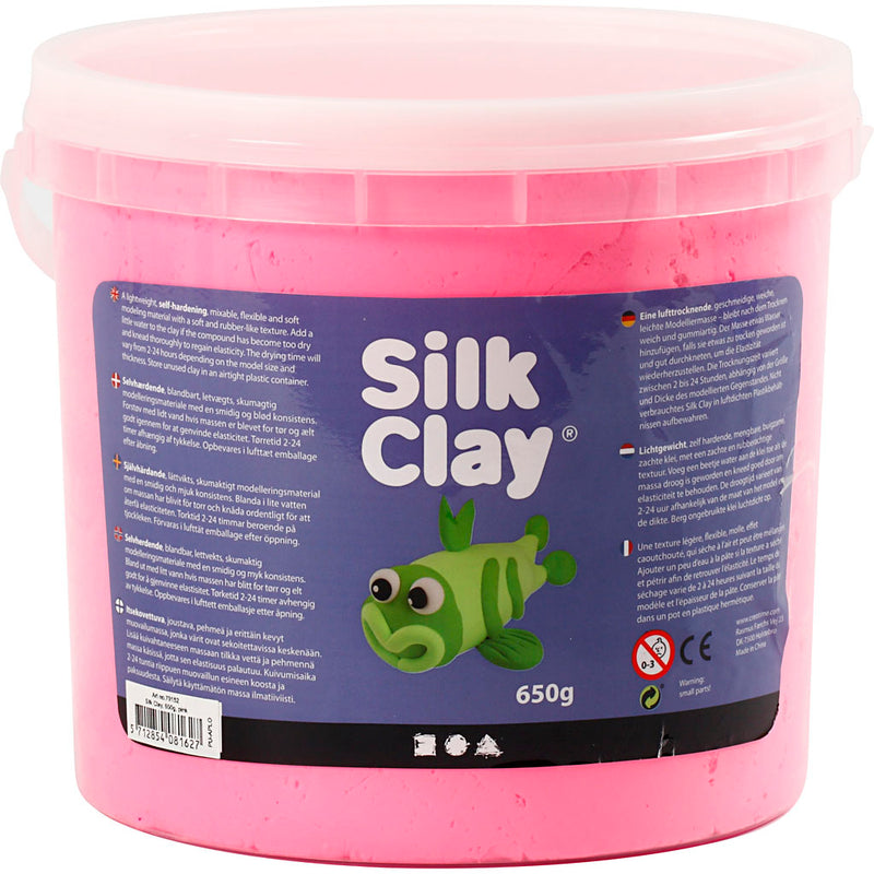 Laden Sie das Bild in Galerie -Viewer, Https: www.cchobby.nl silk-clayr-roze-650-gr-1-emmer
