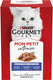 Gourmet mon petit intense - kattenvoer natvoer - vis - 48 x 50 g