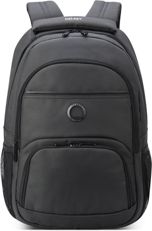 Delsey element backpack aviator – 21l – laptoprugzak 15 inch – usb-poort – rfid – graphite