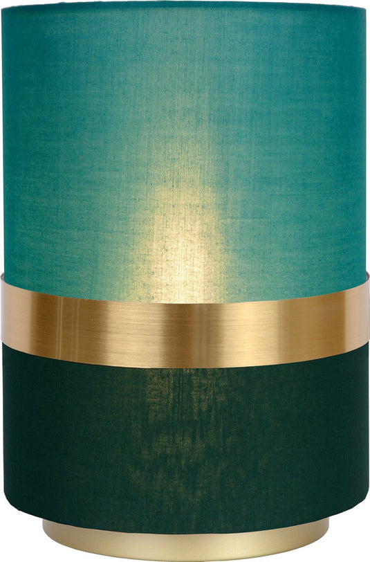 Lucide extravaganza tusse - tafellamp - ø 15 cm - 1xe14 - groen