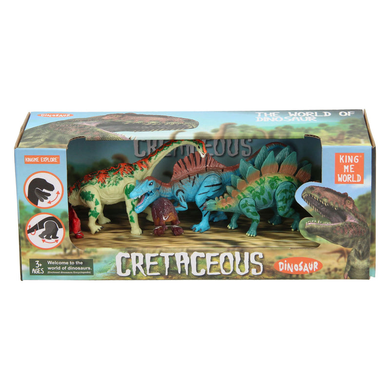 Load image into Gallery viewer, Luxe dino speelset, 6dlg.
