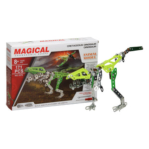 Constructieset metaal dino, 171dlg.