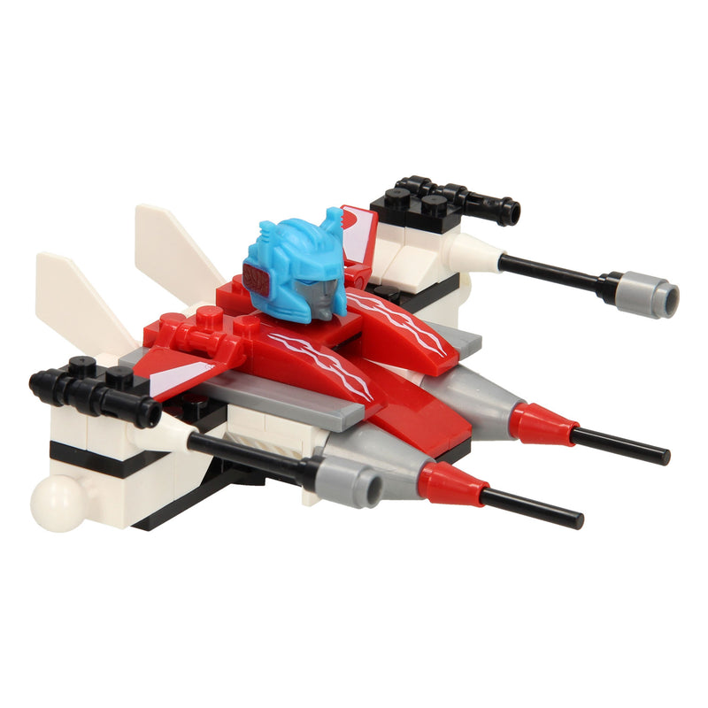 Cargue la imagen en el visor de la galería, Lobbes bouwset titan heroes - space rood - 73dlg.
