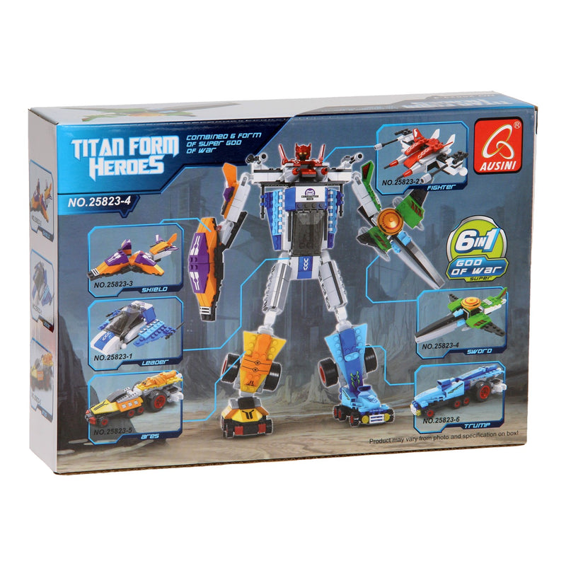 Load image into Gallery viewer, Bouwset titan heroes - space groen, 51dlg.
