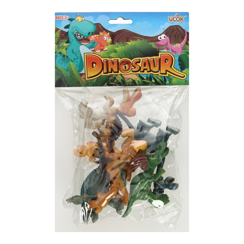 Load image into Gallery viewer, Guitige dino's speelset, 6dlg.

