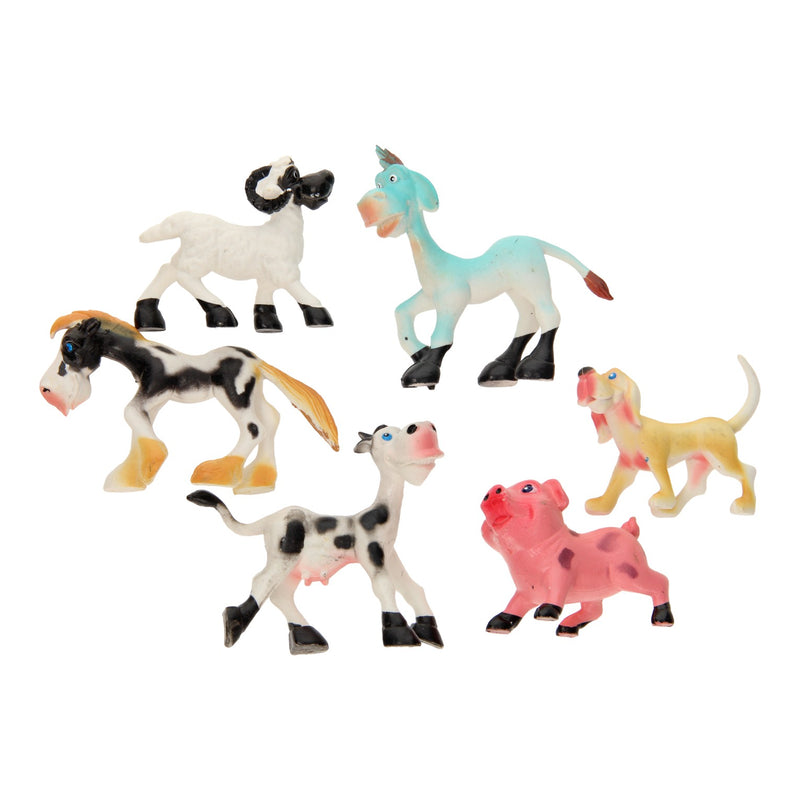 Load image into Gallery viewer, Guitige boerderijdieren speelset, 6st.
