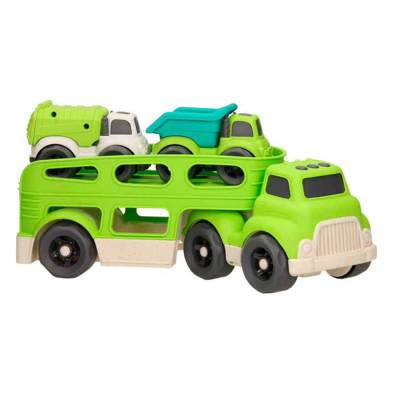 Load image into Gallery viewer, Lobbes speelgoed bv autotransporter recycle - groen
