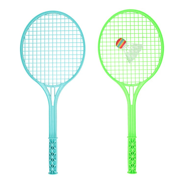 Tennisrackets junior met shuttle