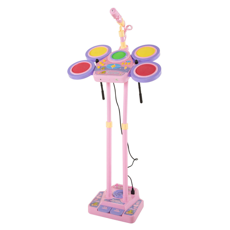 Load image into Gallery viewer, Microfoon met Drums Roze
