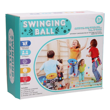 Lobbes speelgoed bv lobbes speelgoed 2-in-1 spel lintjes pakken en swingbal set.