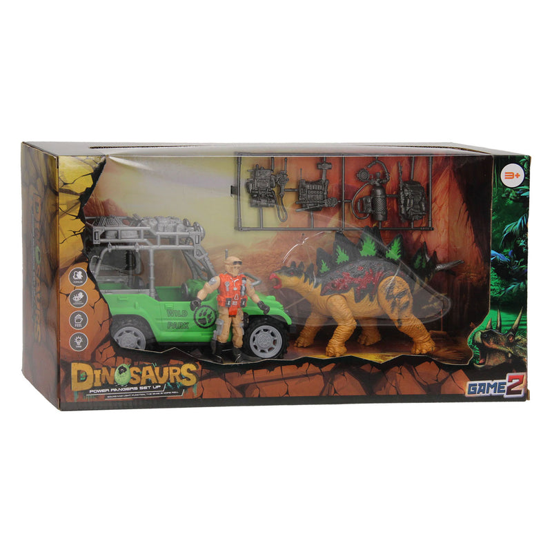 Load image into Gallery viewer, Dinosaurus speelset groen
