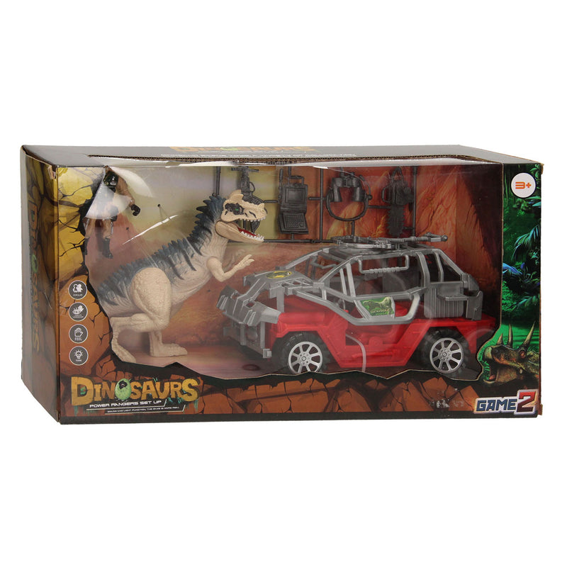 Load image into Gallery viewer, Dinosaurus speelset rood
