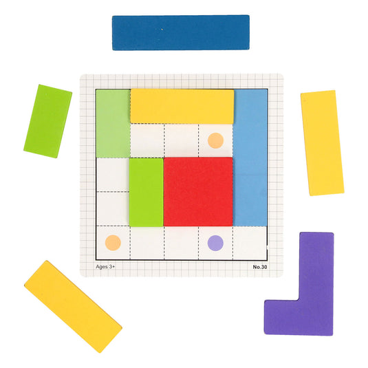 Lobbes speelgoed bv iq puzzel hout