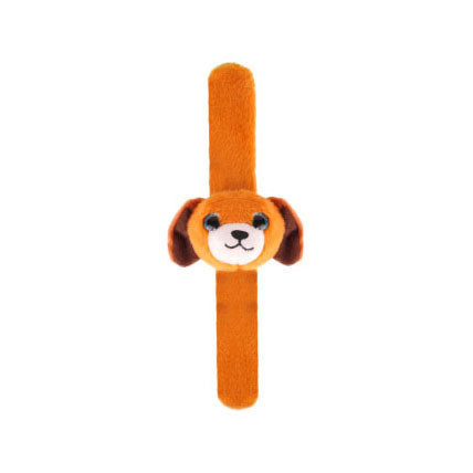 Chargez l'image dans la visionneuse de la galerie, Lobbes pluche klaparmband hondje bruin
