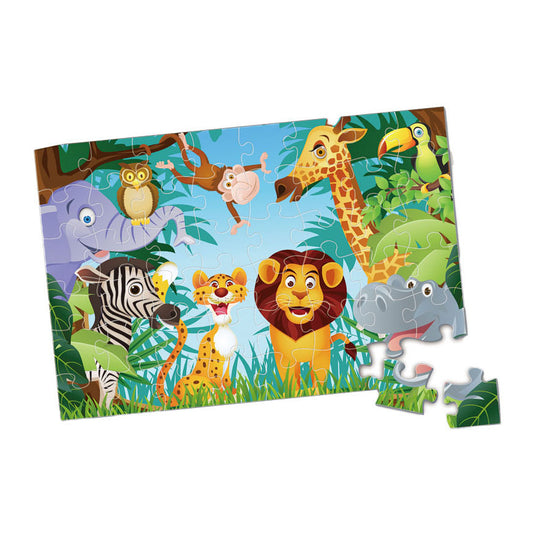 Kinder legpuzzel safari. 48st.